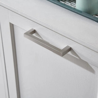 Double Tilt Out Free Standing Trash Cabinet