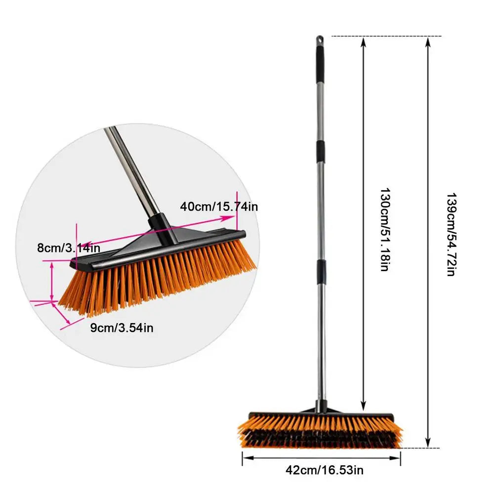 Hard Bristle Scrub Brush Broom