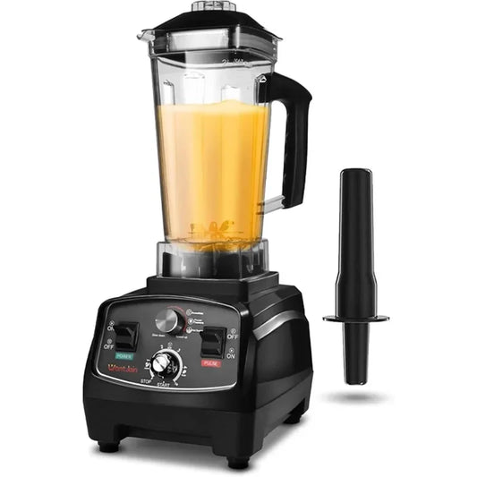 Professional High Power Countertop Blender with Timer