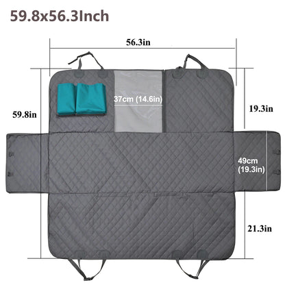 Pet Travel Rear Back Seat Protector