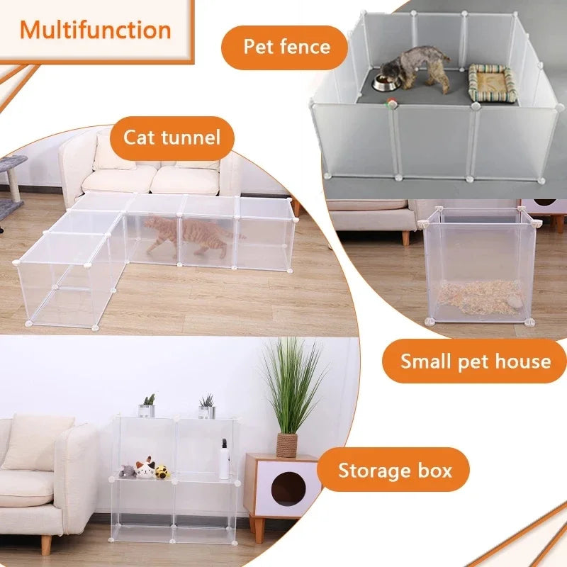 Foldable Fenced Small Pet Playpen