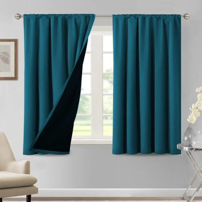 84" Long Thermal Insulated 100% Blackout Curtains