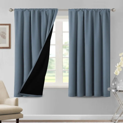 84" Long Thermal Insulated 100% Blackout Curtains