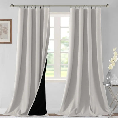 84" Long Thermal Insulated 100% Blackout Curtains