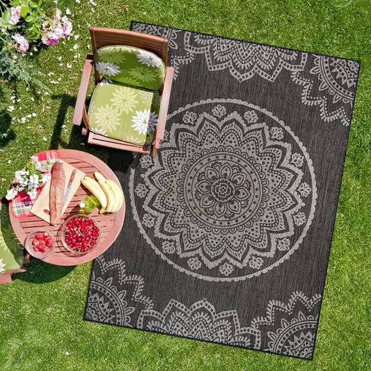 Outdoor Reversible And Washable Area Rug