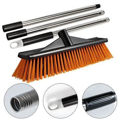 Hard Bristle Scrub Brush Broom