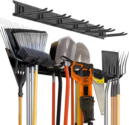 96" Garage  Wall Mount Organizer with 12 Hooks