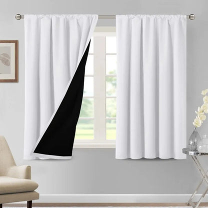 84" Long Thermal Insulated 100% Blackout Curtains