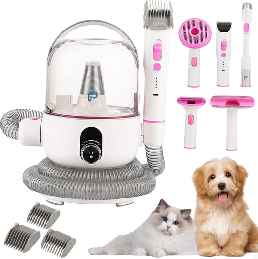 Multi-Functional Pet Grooming Vacuum Kit