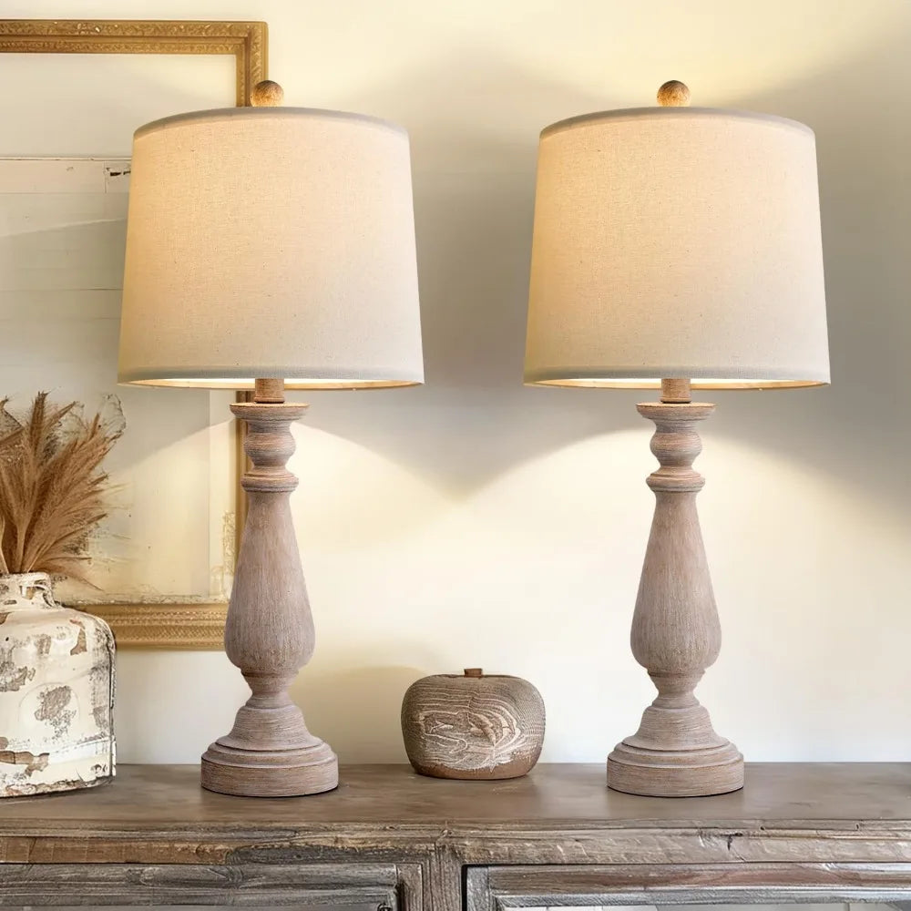 Set of 2 Mid Century Table Lamps for the Living Room