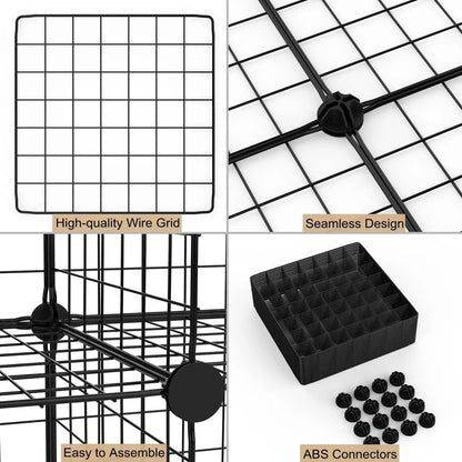 Wire Cube Storage Cabinet