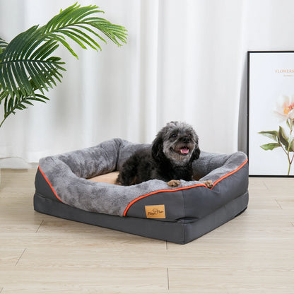 Super Soft Orthopedic Foam Pet Bed with Removable Cover