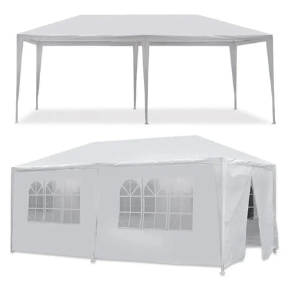 10x20' Outdoor Garden Gazebo with 6 Removable Sidewalls