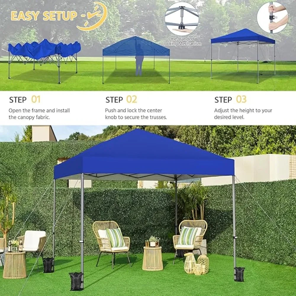 10x10 Heavy Duty Commercial Pop Up Canopy