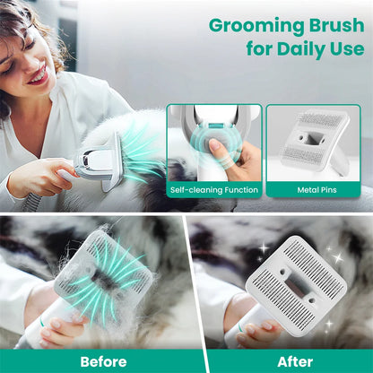 Professional Pet Grooming Kit & Vacuum