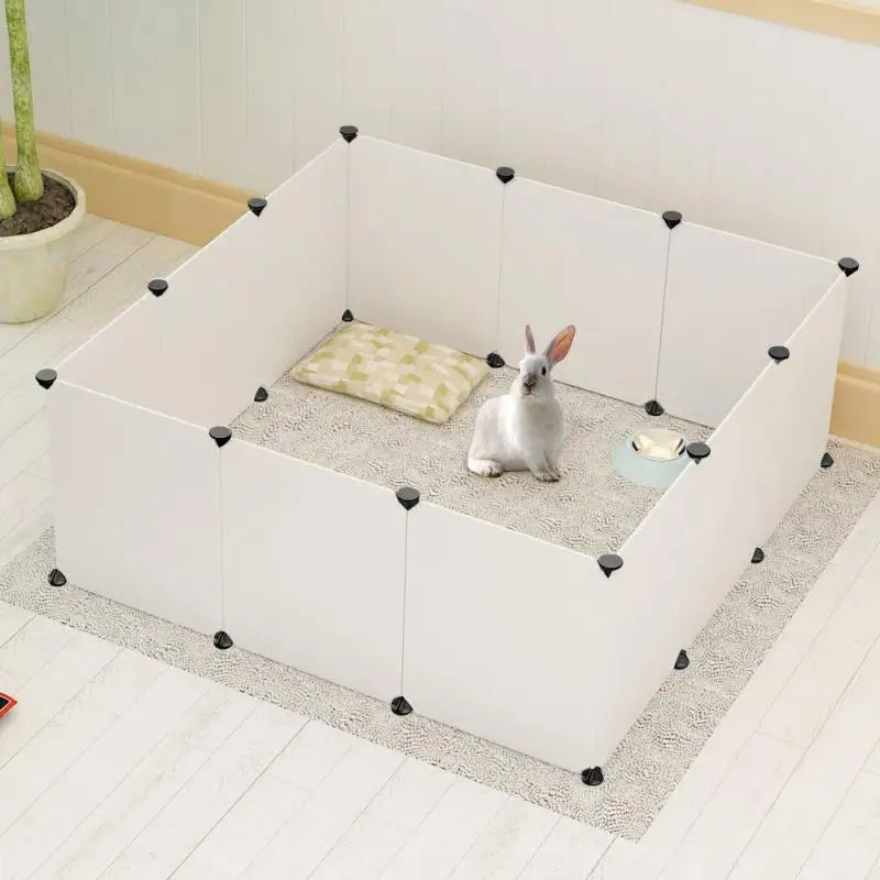 Foldable Fenced Small Pet Playpen