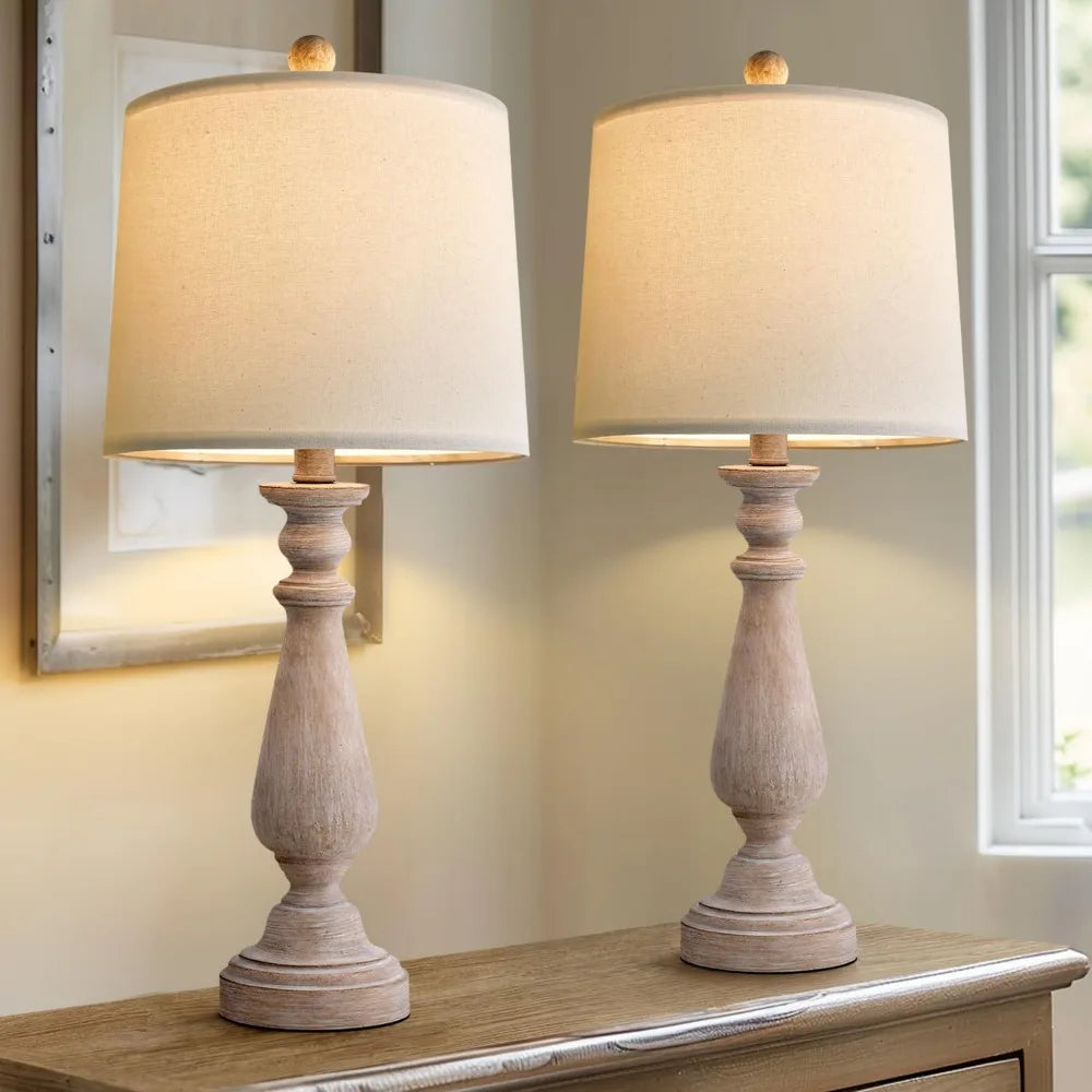 Set of 2 Mid Century Table Lamps for the Living Room