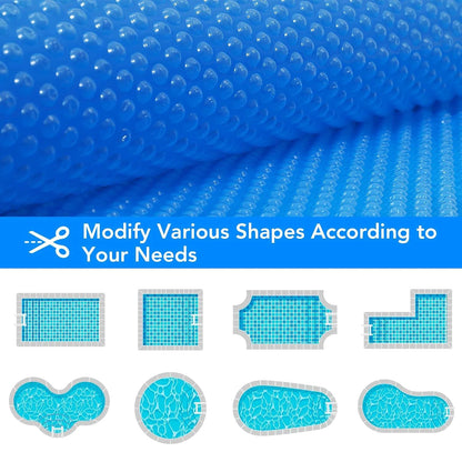 16 x 32 ft Rectangle Solar Pool Cover