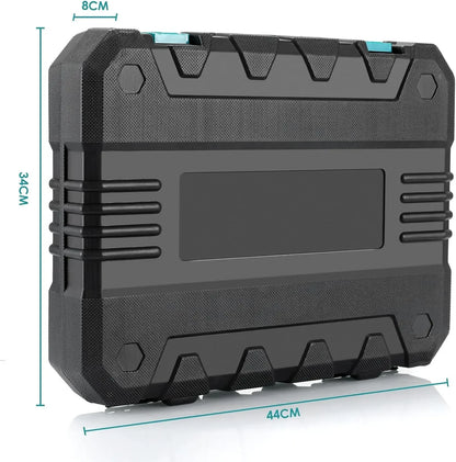 198 Piece Tool Box For Home And Car Repairs