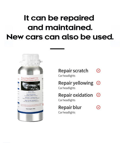 Car Headlight Polishing Kit