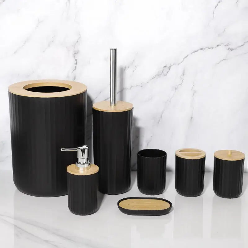 7 Pcs Bathroom Accessories Set