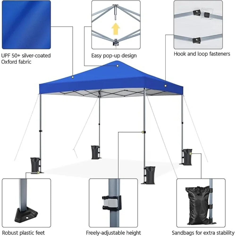 10x10 Heavy Duty Commercial Pop Up Canopy