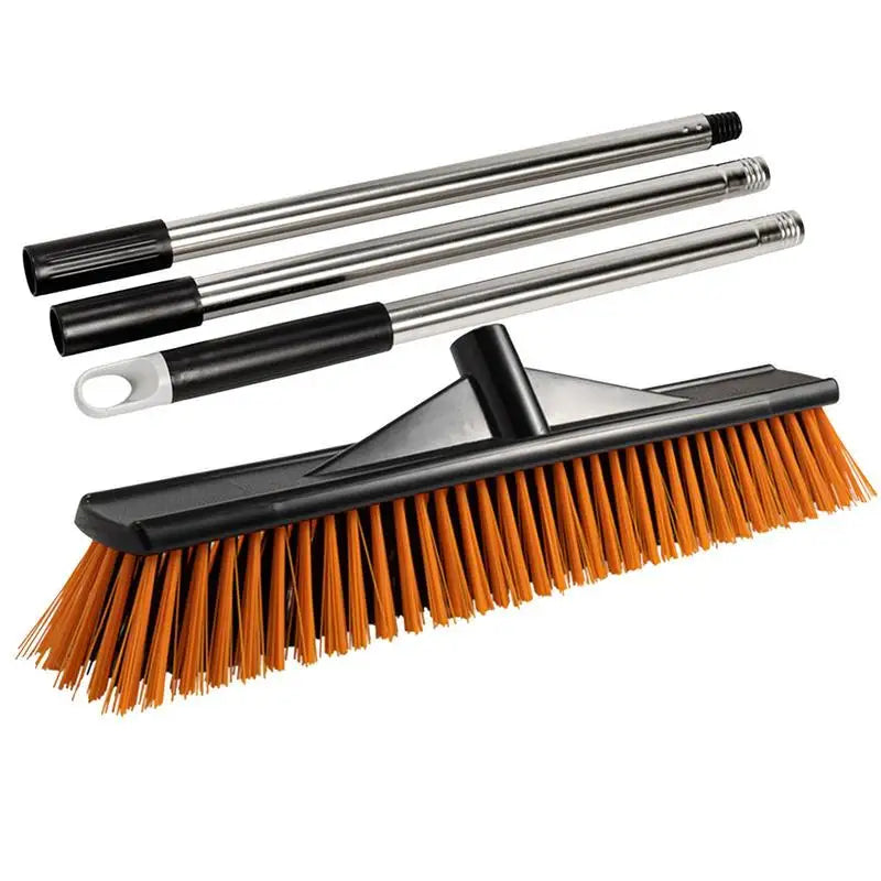 Hard Bristle Scrub Brush Broom
