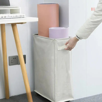 Foldable Laundry Hamper Basket With Lid