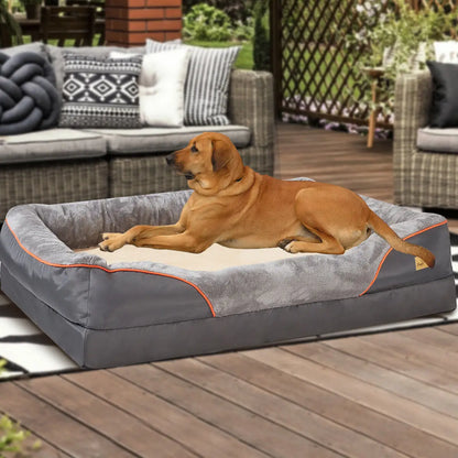 Super Soft Orthopedic Foam Pet Bed with Removable Cover