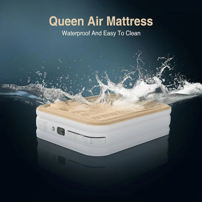 Premium Queen Air Mattress with Built in Pump