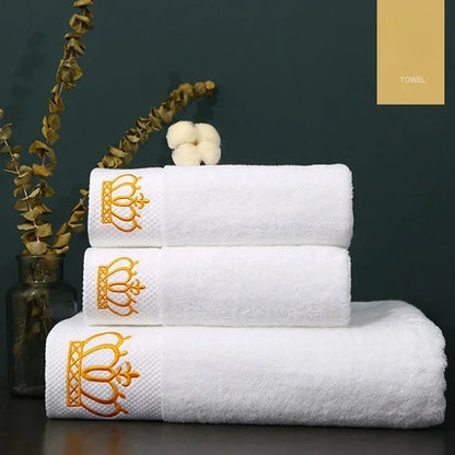 White Bath Towels - 100% Quality 5 Star Hotel Towels