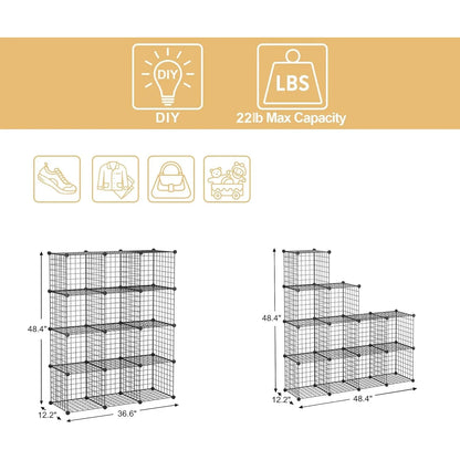 Wire Cube Storage Cabinet