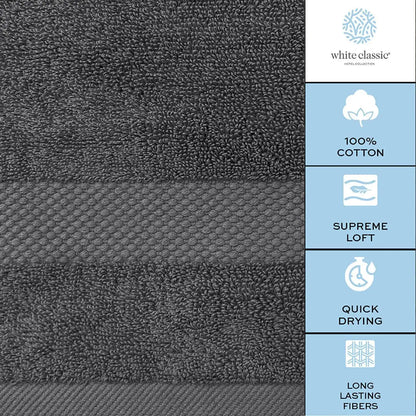 Extra Large Luxury Cotton Bath Towels - 650 GSM