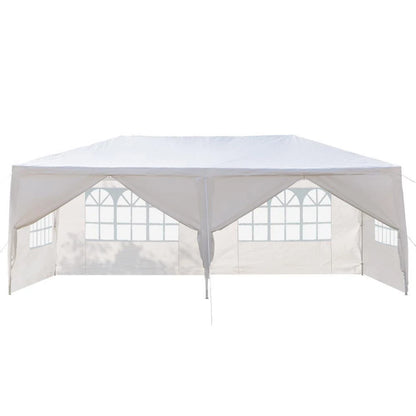 10x20' Outdoor Garden Gazebo with 6 Removable Sidewalls
