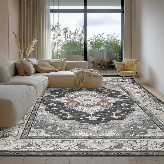 Washable Low-Pile Area Rug