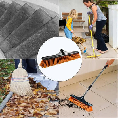 Hard Bristle Scrub Brush Broom