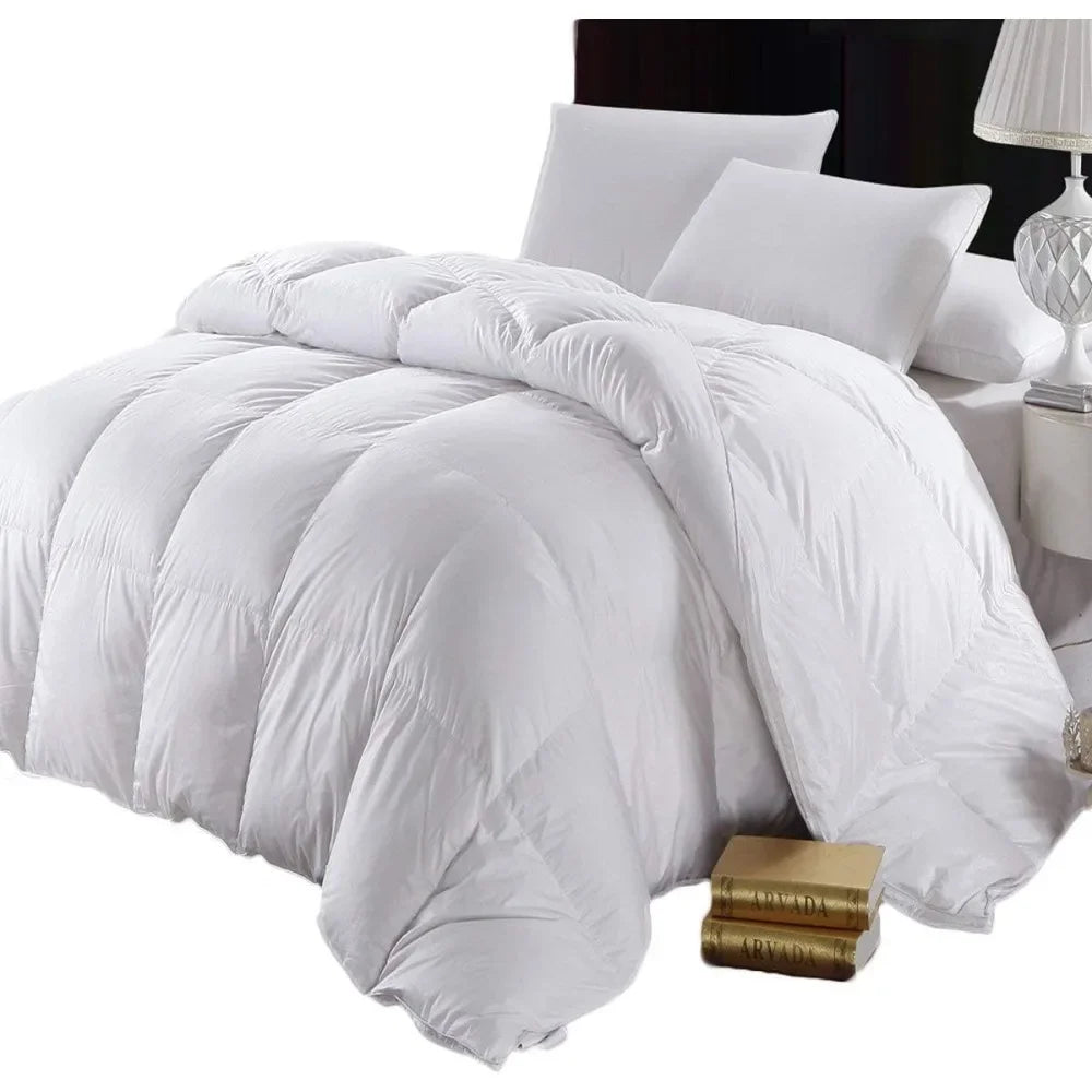 Down Comforter, 100% Cotton Shell, Oversized King