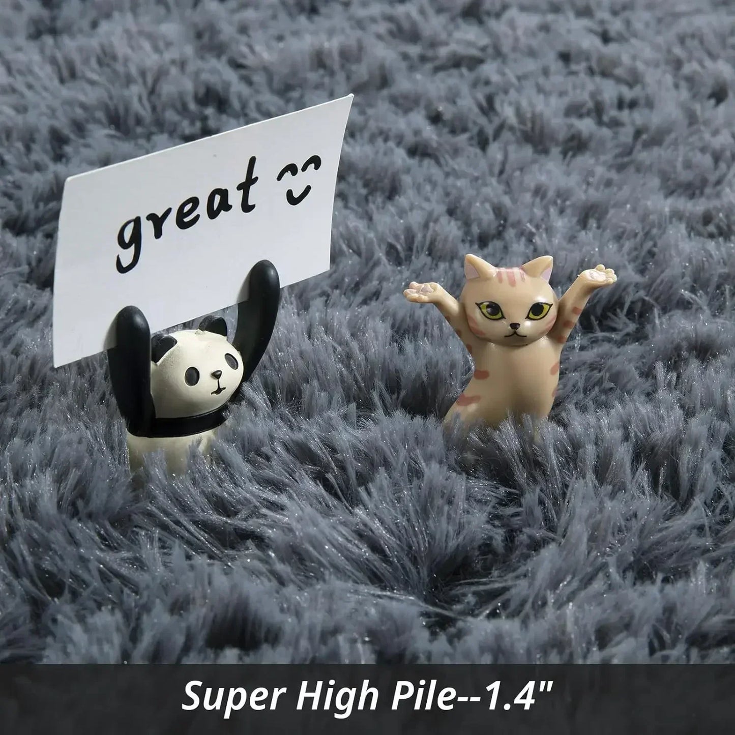 Shaggy Plush Area Rug 10x14 Feet