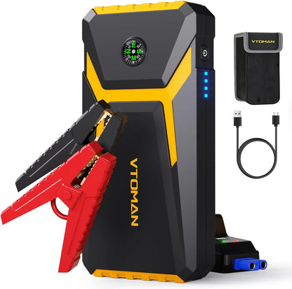 Pro Car Jump Starter/Battery Charger - 2000A Power Bank