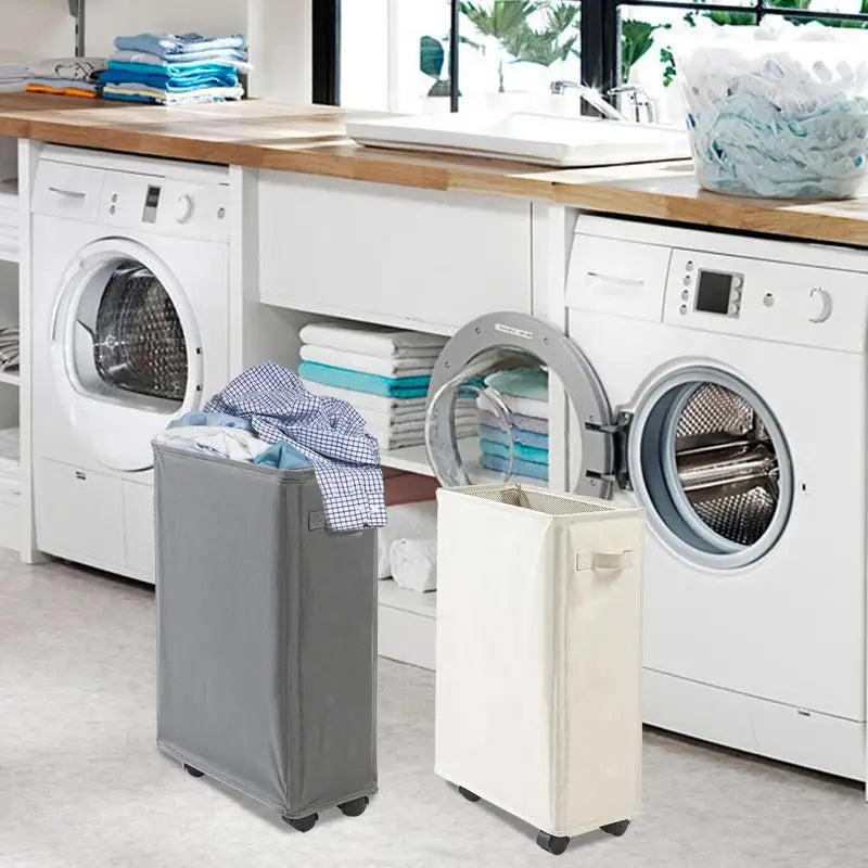 Foldable Laundry Hamper Basket With Lid