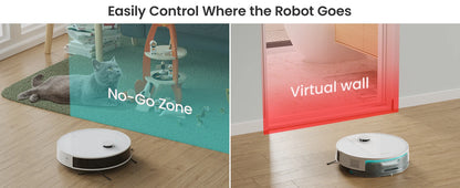 Robot Laser Navigation Vacuum Cleaner with Mop