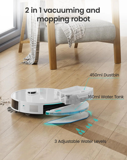 Robot Laser Navigation Vacuum Cleaner with Mop