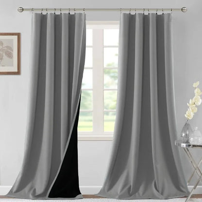 84" Long Thermal Insulated 100% Blackout Curtains