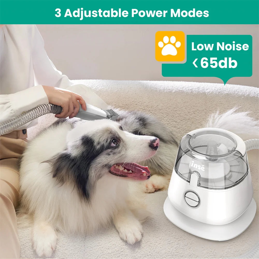 Professional Pet Grooming Kit & Vacuum