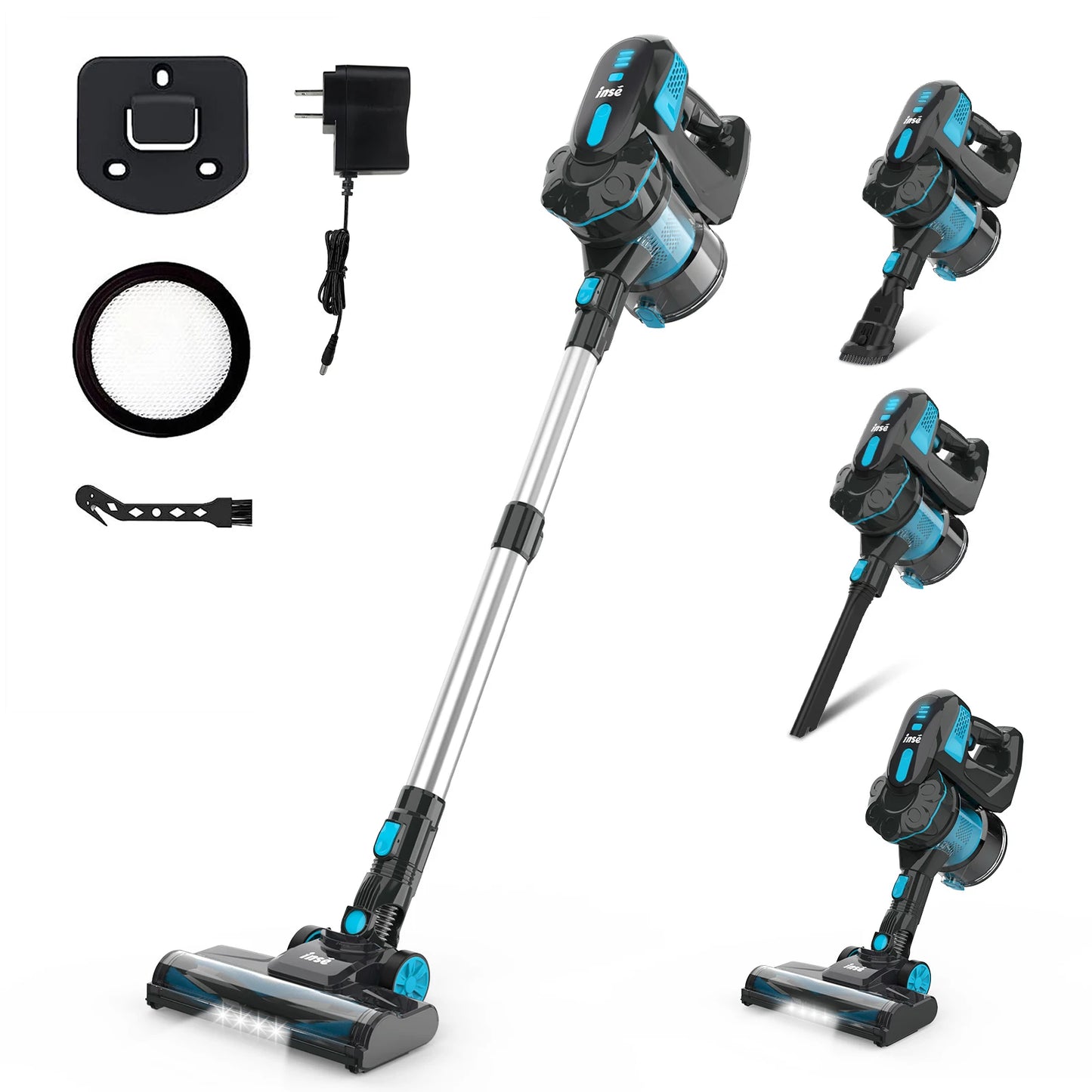 6-in-1 Cordless Stick Vacuum Cleaner